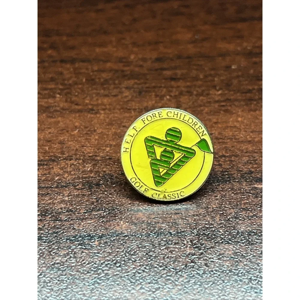 Help Fore Children‎ Golf Classic Lapel Hat Pin